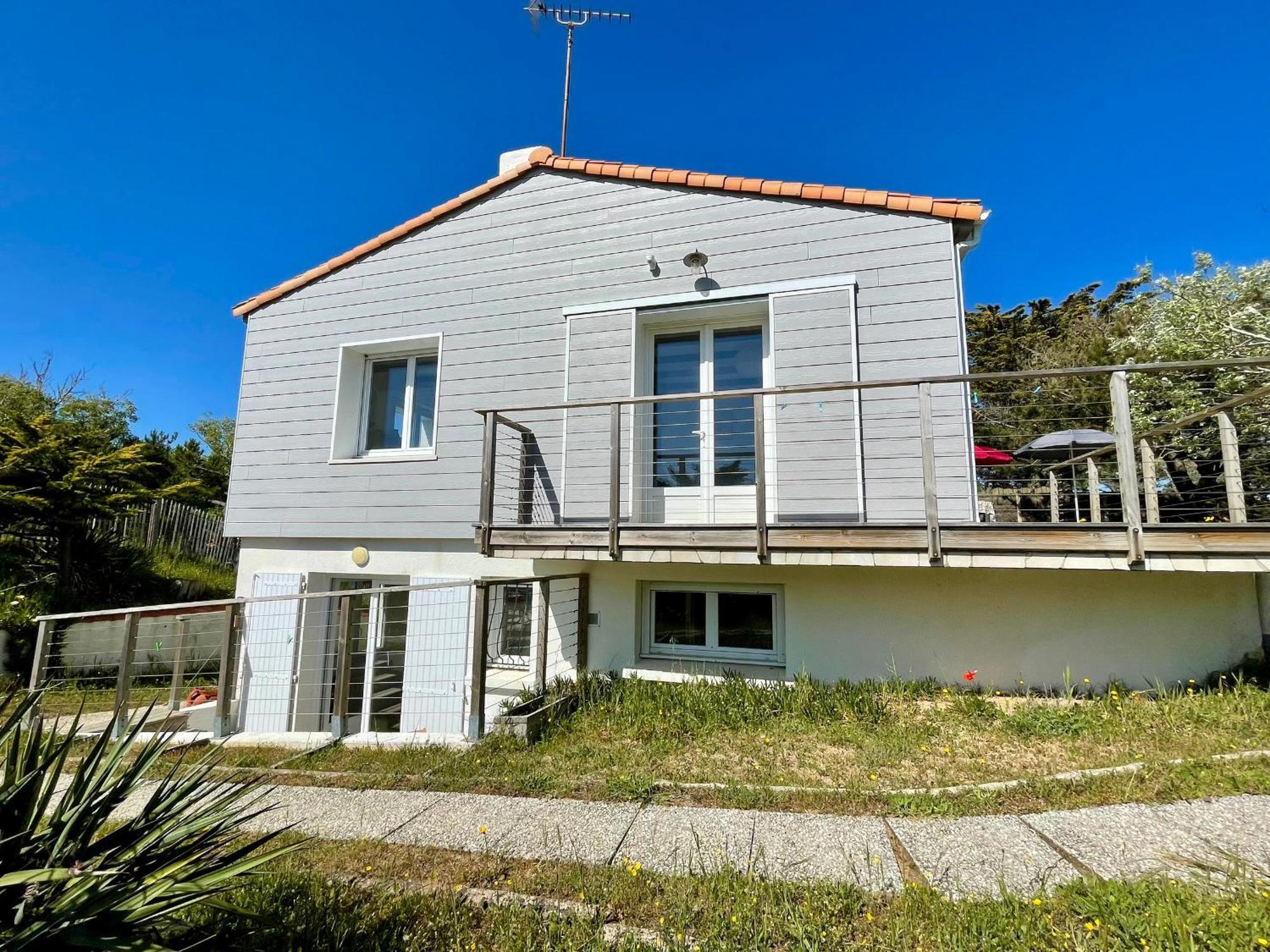 Maison Familiale Au Calme, Proche Plage, 9 Couchages, Terrasses, Wifi, Garage Velo - Bretignolles-Sur-Mer - Fr-1-231-203 Екстериор снимка
