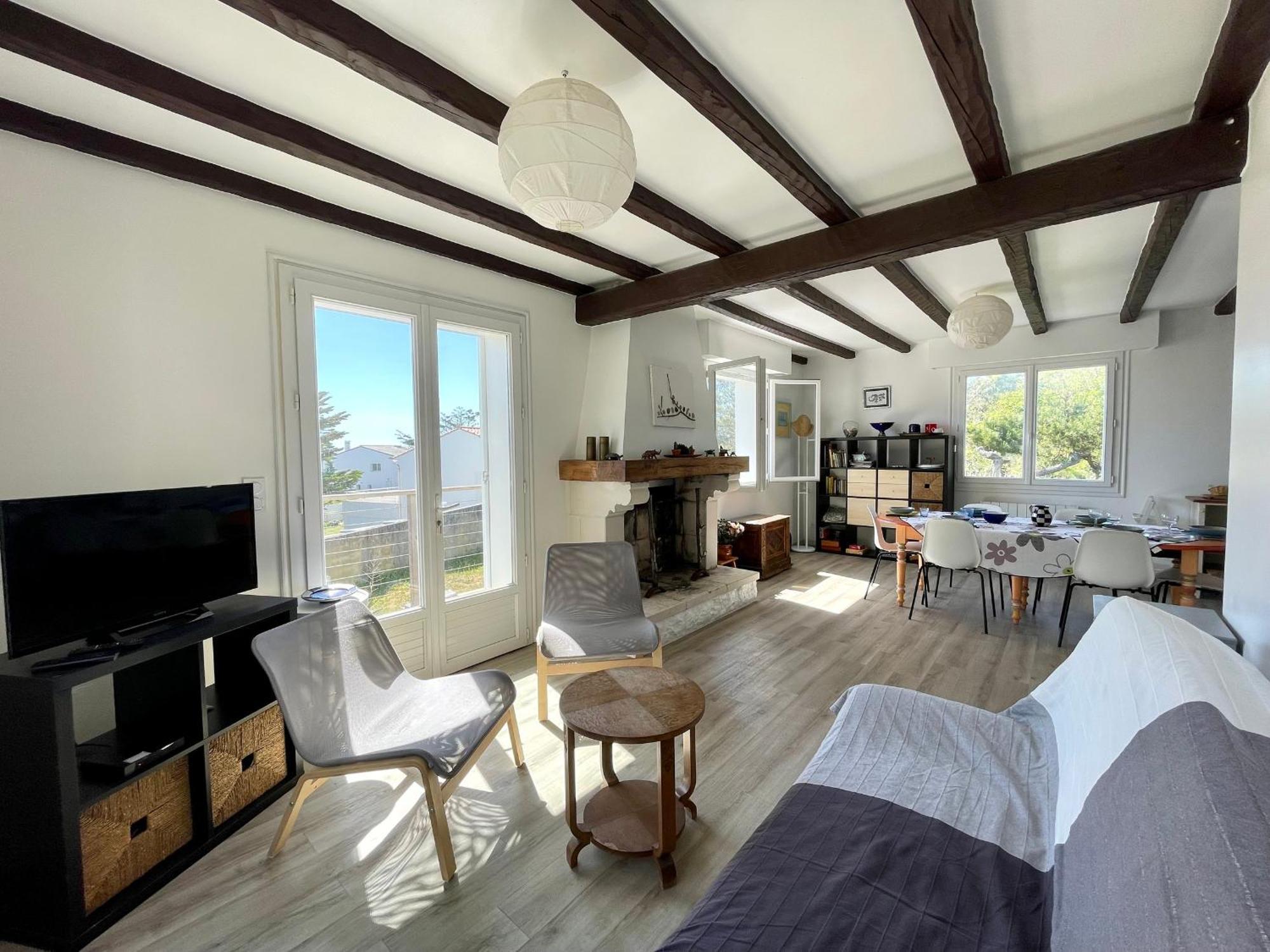 Maison Familiale Au Calme, Proche Plage, 9 Couchages, Terrasses, Wifi, Garage Velo - Bretignolles-Sur-Mer - Fr-1-231-203 Екстериор снимка