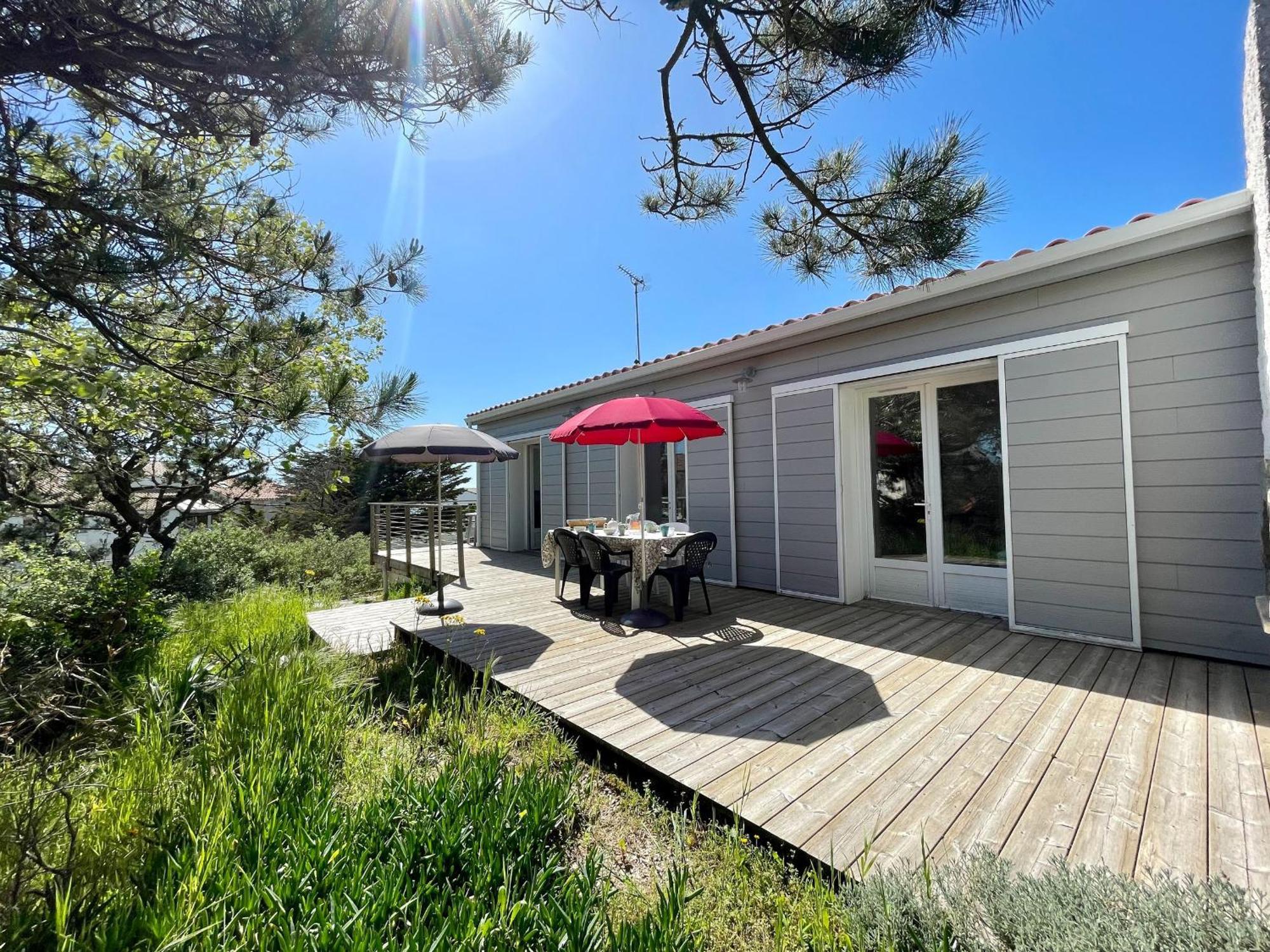 Maison Familiale Au Calme, Proche Plage, 9 Couchages, Terrasses, Wifi, Garage Velo - Bretignolles-Sur-Mer - Fr-1-231-203 Екстериор снимка